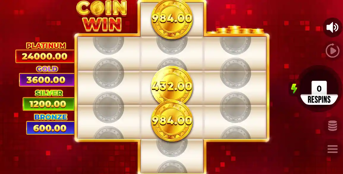 Бонус Coin Win Hold The Spin